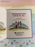 Vintage 1975 Whitman Tell-A-Tale, My Little Book About Our Flag Miniature Hardcover