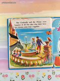 Vintage 1972 Whitman Tell-A-Tale, Walt Disney's Cinderella Miniature Hardcover
