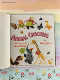 Vintage 1950 Whitman Tell-A-Tale, Animal Crackers Miniature Hardcover