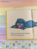 Vintage 1978 Whitman Tell-A-Tale, Sesame Street Grover's Own Alphabet Miniature Hardcover