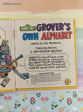 Vintage 1978 Whitman Tell-A-Tale, Sesame Street Grover's Own Alphabet Miniature Hardcover