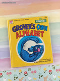 Vintage 1978 Whitman Tell-A-Tale, Sesame Street Grover's Own Alphabet Miniature Hardcover