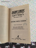 Vintage 2001 1st Printing Star Trek, TNG: Gateways, Doors Into Chaos Softcover