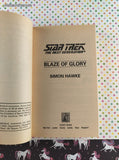 Vintage 1995 1st Printing Star Trek, TNG: Blaze of Glory #34 Softcover