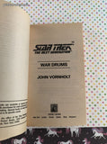 Vintage 1992 1st Printing Star Trek, TNG: War Drums #23 Softcover