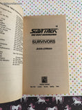 Vintage 1989 1st Printing Star Trek, TNG: Survivors #4 Softcover