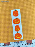 Vintage 1995 Mrs. Grossman's Halloween SIlly Spooky Pumpkins Full Sticker Sheet, Unused