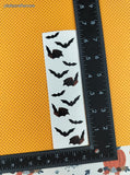 Vintage 1994 Mrs. Grossman's Halloween SIlly Spooky Bats Full Sticker Sheet, Unused
