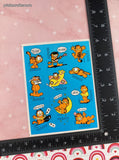 Vintage Hallmark Garfield the Cat Full Sticker Sheet, Unused