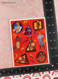 Vintage Hallmark Walt Disney's Pocahontas Full Sticker Sheet, Unused