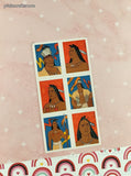 Vintage Hallmark Walt Disney's Pocahontas Full Sticker Sheet, Unused