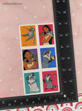 Vintage Hallmark Walt Disney's Pocahontas & Animal Friends Full Sticker Sheet, Unused