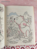 Vintage Golden Books Winnie the Pooh Paint with Water Softcover Booklet