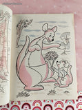 Vintage Golden Books Winnie the Pooh Paint with Water Softcover Booklet