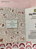 Vintage 1995 First Little Golden Book: Sesame Street Big Bird's Busy Day Miniature Hardcover