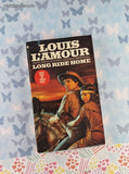 Vintage 1989 1st Bantam Printing Long Ride Home by Louis L'Amour Softcover