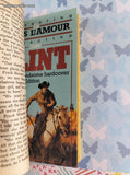 Vintage 1988 20th Bantam Printing Over on the Dry Side by Louis L'Amour Softcover