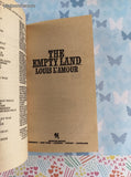 Vintage 1988 26th Bantam Printing The Empty Land by Louis L'Amour Softcover