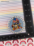 Vintage Walt Disney Mickey Mouse Bicentennial 4th of July 3" Pinback Button
