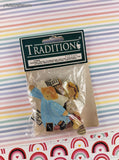 Vintage Traditions Painted Wood Occupational Angels SEALED 3pc Set