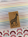 Vintage Stampinks Unlimited Cute Lil' Giraffe Wooden/Rubber Stamp Block