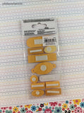 Sandylion Essentials Sisters 3-Dimensional Sticker Pack, New/Sealed