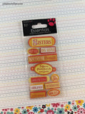 Sandylion Essentials Sisters 3-Dimensional Sticker Pack, New/Sealed