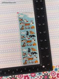 Vintage Sandylion Cute Lil' Kitty Cats Partial Sticker Sheet