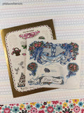 Vintage Wedding Day True Love Partial Sticker Sheets Set/2