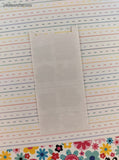 Vintage SHINY Choo Choo Trains Rainbow Miniature Partial Sticker Sheet