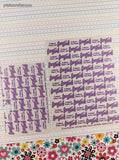 Vintage Lisa Frank Rainbow Cute Lil' Kitty Cats Hearts Fish Partial Sticker Sheets S214