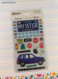 Sandylion Designs Epoxy Collection My 1st Car Full Sticker Sheet, NEW & Sealed
