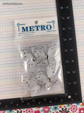 Metro Party Supply Shimmery Lacey Butterflies Accents Embellishments, NEW & Sealed