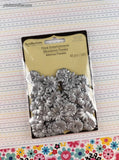 Recollections Signature Handmade Floral Embellishments Silver Flowers, NEW & Sealed