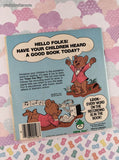 Vintage 1981 Huckleberry Hound at the Firehouse Softcover *Book Only*