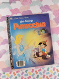 Vintage Little Golden Book: Walt Disney's Pinocchio Hardcover