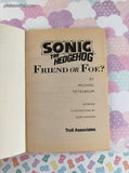 Vintage 1995 1st Troll Associates Printing Sonic the Hedgehog: Friend or Foe? Softcover