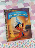 Vintage 1995 Little Golden Book: Walt Disney's The Sorcerer's Apprentice Hardcover