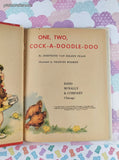 Vintage 1961 One, Two, Cock-a-Doodle-Doo Rand McNally Tip-Top Elf Hardcover