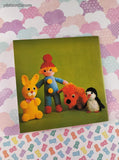 Vintage 1983 Woolly Toys Leisure Crafts 67 Miniature Softcover