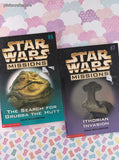 Vintage 1990's Star Wars Missions Scholastic Softcover Set #2 - #10, Most 1st Printings