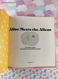 Vintage 1992 1st Printing Alice Meets the Aliens Illustrated Hardcover, Like New