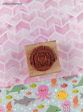 Vintage 1995 Annette Allen Watkins Lovingly Hand Stamped Wooden Block/Rubber Stamp