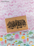Vintage 1999 PSX Happy Easter G-830 Wooden Block/Rubber Stamp