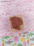Vintage 2001 PSX E-742 Magical Faerie Fairy Wooden Block/Rubber Stamp