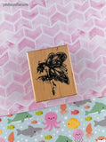 Vintage 2001 PSX E-742 Magical Faerie Fairy Wooden Block/Rubber Stamp
