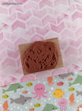 Vintage 1996 Stampin' Up! Cross Stitch Raggedy Dollies Wooden Block/Rubber Stamp