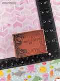 Vintage 1995 Hampton Art "Homemade By" Wooden Block/Rubber Stamp