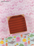 Vintage 2003 PSX "Please Join Us" RSVP G-3445 Wooden Block/Rubber Stamp