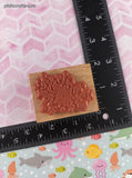 Vintage 1993 PSX Birthday Celebration D-400 Wooden Block/Rubber Stamp
